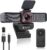 Angetube 4K Webcam with AI Tracking,Remote Control 4K Web Camera/10X Digital Zoom 1080P 60fps Web cam with USB 3.0 HDR/Dual Noise Cancelling Microphones for Video Calls/Meetings/Streaming/Skype/Zoom
