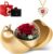 Preserved Roses Forever Flowers Mother’s Day Heart Necklace Gifts for Birthday Mom Her Wife Girlfriend Grandma on Valentines Christmas Anniversary Romantic-Red