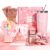 Birthday Gifts for Women Friendship, Pink Relaxing Spa Gifts Basket Set for Women, Self Care Gifts Unique Happy Birthday Gift Idea for Mom Her Best Friends Sister Wife Girlfriend Coworker Teacher