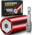 Universal Socket Tools Gifts for Men – Christmas Stocking Stuffers for Men Dad Him Husband Women Cool Stuff Ideas Gadgets Birthday Gifts for Dad Grip Socket Set with Power Drill Adapter (7-19mm) Red