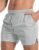 Aolesy Men’s Gym Workout Shorts 5″/7″/10″ Lightweight Bodybuilding Athletic Shorts Running Training with Zip Pockets
