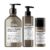 L’Oréal Professionnel Paris Absolut Repair Molecular Hair Care Set – Sulfate-Free Shampoo, Rinse-Off Serum & Leave-In Mask For Extremely Dry Damaged Hair, With Peptide Bonder & Amino Acids