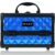 SHANY Chic Makeup Train Case Cosmetic Box Portable Makeup Case Cosmetics Beauty Organizer Jewelry storage with Locks, Multi trays Makeup Storage Box with Makeup Mirror – Peacock Blue