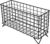 Rabbit Hay Feeder Rack with Metal Frame, Wear-Resistant Hanging Hay Holder for Cage, Convenient Small Animal Feeder Suitable for Rabbits and Guinea Pigs