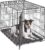 MidWest Homes for Pets 30-Inch iCrate for Medium Breeds, 21-40 lbs, Single Door Folding Dog Crate with Divider Panel, Leak-Proof Tray & Secure Latch, Portable, Durable & Easy to Assemble