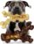 2 Pack Dog Chew Toys for Aggressive Chewers,Boredom and Stimulating Best Dog Toys for Medium/Large Breed,Tough Almost Indestructible Dog Bones for Teeth Cleaning and Training