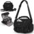 RAINSMORE Camera Bag, DSLR/SLR/Mirrorless Camera Sling Bag for Photographers Waterproof Small Camera Case with Tripod Holder & Rain Cover Camera Crossbody Bag for Canon/Nikon/Sony/Fuji, Black
