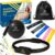 ProBody Pilates Ring Set with 14-Inch Magic Circle Ring, 9-Inch Exercise Ball, 5 Resistance Bands, Pump, Training Guides, & Storage Bag for Core Strength, Balance, Stability Training