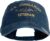 e4Hats.com US Submarine Veteran Military Embroidered Washed Solid Pigment Dyed Cotton Twill Brass Buckle Cap