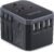 EPICKA Universal Travel Adapter, European Travel Plug Adapter (Not a Voltage Converter) – International Power Adapter Worldwide Charger with USB-C & 4 USB-A Ports, Travel Essentials (TA-105, Grey)