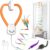 Interactive Cat Toys for Indoor Cats,Automatic Hanging Electric Cat Teaser,USB-Rechargeable,Enrichment Chase,Flying Bird Feather Mouse Wand,Safe Self Play for Bored Multi Cats Households