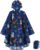WAWSAM Lightweight Rain Poncho Kids, Ponchos for Kids Waterproof Reusable Hooded, Kids Poncho Rain Jacket for Boys and Girls