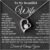 Jewelry To My Wife, The Best Gifts For Wife,Love Knot Necklace Gifts For Soulmate, Gift For Beautiful Wife, Necklace For Wife From Husband,Gifts For Wife Romantic, Christmas Gifts, Valentine Gifts