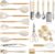 CAROTE 22pcs Silicone Cooking Utensils Set, 446°F Heat Resistant Kitchen Utensils Gadgets Set, Spatula, Turner, Whisk, Tongs