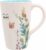 Pavilion Gift Company – Mom 17-ounce Cup, Floral Pattern Coffee Mug, Butterfly Coffee Cup, Spring Summer Kitchen Ideas, Mom Gifts Microwave & Dishwasher Safe, 1 Count, Cream