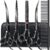 Professional Dog Grooming Scissors Kit Black 6 in 1, Dog Shears for Grooming 6CR Premium Stainless Steel Grooming Scissors Kit for Dogs Cat Pet