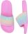 WateLves Girls & Boys Slide Sandals Kids Summer Slippers Slip On for Outdoor Beach Pool Shower (Little Kid/Big Kid)