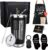 Gifts for Husband, 8PCS Husband Birthday Gift Set Includes Tumbler Straw Apron Socks Key Chain, Best Ever Husband Christmas Gifts from Wife for Valentines Day Anniversary Birthday Christmas