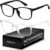 Blue Light Blocking Glasses – Fashion Square Eyeglasses, Anti UV Ray Computer Gaming Glasses Blue Blockers for Women/Men