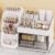 Large Capacity Makeup Organizer Countertop with Makeup Brush Holder for Vanity, Thickened Material, Bathroom Countertop Organizer Skin Care Perfumes Storage, Teen Girl Gifts for 13-25 Year