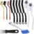 Crevice Cleaning Brush 12Pcs, Hard Bristle Deep Cleaning Brushes Supplies for Household use, Kitchen, Bathroom, Corner, Grout, Sink, Cup, Teapot, Bottle, Blender