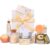 EXTALOW Spa Gifts for Women Mothers Day Gifts Jasmine Bath Gift Baskets Relaxing Self Care Gift for Mom Girlfriend Sister Wife Auntie Home Bath Care Package Thank You Birthday Gift Friendship