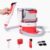 ChomChom Roller Dog Vacuum for Shedding Grooming – Dog Grooming Kit with Dog Brush Vacuum Attachment, Pet Hair Clipper with Guards, Large-Capacity Bin