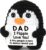 Gifts for Dad from Daughter Son Birthday, Handmade Crochet Penguin Dad Birthday Gifts, Mini Funny I Love You Gift for Dads Bonus Step Father Mens Easter Fathers Day Emotional Cute Decor