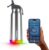 Hidrate Spark PRO Smart Water Bottle – Insulated Stainless Steel – Tracks Water Intake with Bluetooth, LED Glow Reminder When You Need to Drink – Straw Lid, 32oz, Brushed Steel