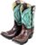 Cell Phone Stand in rustic western style cowboy boots design – phone or other electronic device holder, dock, stand (Great stocking stuffer Idea)