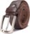 KEECOW Men’s 100% Italian Cow Leather Belt Men With Anti-Scratch Buckle,Packed in a Box