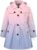 Betusline Girl’s Rain Jackets Lightweight Waterproof Hooded Trench Coat Raincoats for Kids,2-14 Years