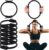 Syhood Pilates Ring 11. 81 Inch Pilates Circle Yoga Ring Magic Lightweight Flexible Workout Equipment for Fitness Physical Therapy Resistance Exercise Arms Legs