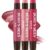 Burt’s Bees Lip Shimmer Nude Collection, Tinted Lip Balm Stick, Moisturizing for All Day Hydration with Natural Glowy Pigmented Finish & Buildable Color, 3 Warm Shades; Value Pack, 3 Tubes x 0.09 Oz