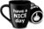 Decodyne Funny Coffee Mug, Gag White Elephant Gifts for Adults and Coworkers – Perfect for Bachelorette Parties, Christmas, and Novelty Gifts, 14 Ounce (Black)