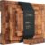Fibogollo Bamboo Cutting Boards for Kitchen,Chopping Boards Set with Juice Groove,End Grain Bamboo Butcher Block,Serving Board with Holder(3 Pcs)