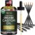 Ella & Eden Organic Castor Oil for Eyelashes – 4 Fl Oz Glass Bottle Lash Serum – for Eyebrows, for Hair Growth – Cold-Pressed Hexane-Free USDA Certified 100% Pure Unrefined