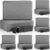 Meooeck 18 Pcs Yoga Blocks and Strap Set Include 12 EVA Foam Yoga Blocks Bulk 9″x6″x3″ with 6 Adjustable 8 ft Straps D Ring Non Slip Props for Stretching Pilates Workout Studio Home Gym
