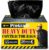 Reli. Contractor Garbage Bags 55 Gallon | 20 Trash Bags | Heavy Duty | Black Contractor
