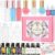 JUYRLE Perfume Making Kit- 37Pcs DIY Perfume Making Kits for Women, Make Your Own Scent with Essential Oil, Bottle, Fragrance Set, Fragrance Birthday Gifts Sets for Women Girls