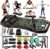 LALAHIGH Push Up Board,36 in 1 Home Gym Equipment with Ab Roller Wheel & Resistance Bands, Portable Foldable Workout Board for Full Body Strength Training Men Women,Gift for Boyfriend