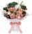 Perfectione Roses 4 Roses Mixed Bouquet for Mother’s Day, Flowers for Delivery, Preserved Flowers Birthday Gift for Women Mom Wife Grandma Her, Dusty Rose