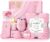Valentines Day Gifts for Her Wife Girlfriend Women, Self Care Get Well Soon Gifts, Luxury Rose Spa Bath Gift Basket – Unique Birthday Christmas Mothers Day for Mom Grandma Daughter