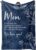 GiltGlimmer Gifts for Mom, Mom Birthday Gifts Blanket, Moms Gift for Women from Daughter Son, We Love You Present for Mother Mommy Mothers Day Christmas 60″ x 50″, Blue