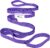 Abiarst Stretching Strap Yoga Straps for Physical Therapy, 10 Loops Non-Elastic Stretch Band for Pilates, Flexibility, Exercise and Gymnastics