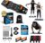 Push Up Board for Full Body Workout at Home – Portable, Joint Friendly, Fun & Motivating Home Workout Equipment with QR Code Guided Workouts – Ideal for Men, Women, Teens – L&C Exercise Essentials