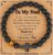 Gifts for Dad New Dad Stepdad Men Husband, American Flag Cross Beads Bracelet Easter Birthday Jewelry Gifts for Him