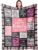 Birthday Gifts for Women Girls Throw Blanket 60″X50″, Happy Birthday Decorations for Woman, Gifts for Women Birthdays Unique, Womens Bday Gift Ideas for Her Friend Mom Sister Grandma Wife