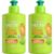 Garnier Fructis Sleek & Shine Leave-In Conditioning Cream for Frizzy, Dry Hair, Plant Keratin + Argan Oil, 10.2 Fl Oz, 2 Count (Packaging May Vary)