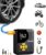 AstroAI L7 Mini Tire Inflator Portable Air Compressor,150 PSI Cordless Car Tires Air Pump with LED Lights&Pressure Gauge,Auto Shut-Off – Tire Pump for Auto,Motorcycle, Bicycle, Ball Yellow